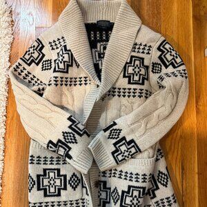 Pendleton Wool Long Cardigan